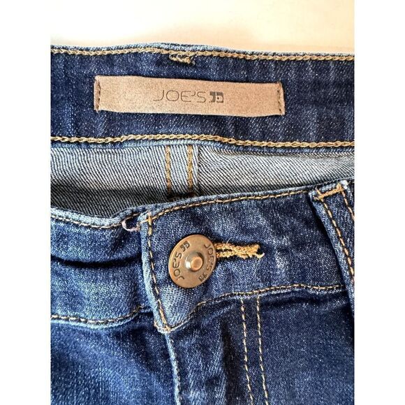 Joe's Jeans Shorts Edlyn Blue Denim Cutoffs Mid-Rise - Size 27 - Picture 9 of 9